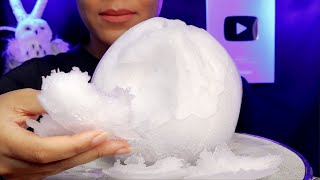 ASMR COTTON ICEONLY BITES 1822ICE EATING [upl. by Miun]