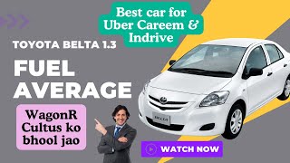 toyota belta fuel average toyotabelta youtube [upl. by Held]