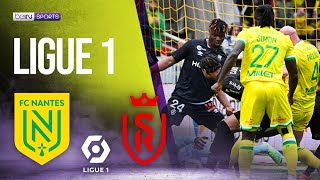 Nantes vs Reims  LIGUE 1 HIGHLIGHTS  04022023  beIN SPORTS USA [upl. by Zsazsa]