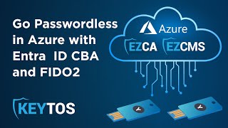 How to Setup Passwordless Onboarding in Azure with Entra ID CBA and FIDO2 In Minutes [upl. by Valerie]