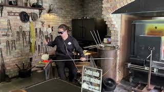 Glass Blowing at Arribas Brothers at Magic Kingdom [upl. by Amend]