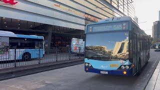 2190ST Transport Vlog 822 Busways Region 7 Mercedes O500LE CNG 2310 545 ZF Ecomat [upl. by Nirel]