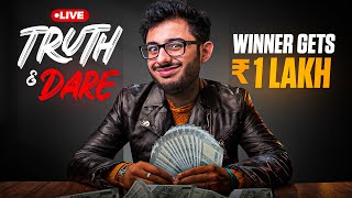 TRUTH amp DARE Pt 2  WINNER GETS 1 LAKH RUPEES  NO PROMOTION [upl. by Mcnair161]