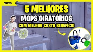 🏆Top 5 Melhores Mops Giratórios 2023Mop Giratório Com o Melhor Custo BenefícioMop de Limpeza [upl. by Ymmaj]