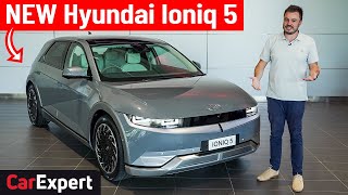 2021 Hyundai Ioniq 5 Detailed walkaround review of the NEW Ioniq 5 [upl. by Hesler]