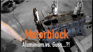 Motorblock  Aluminium vs Guss Erklärt vom Kfz Meister [upl. by Naujuj77]