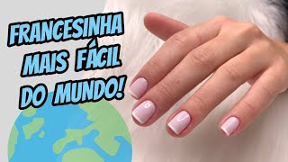 Como fazer Francesinha Simples  Manicures Iniciantes [upl. by Ramiah]