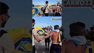 Hinchas de Rosario Central se encuentran a pablocarrozzaok [upl. by Lydnek]