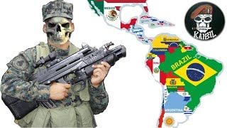 Top 20 Mejores Fuerzas Especiales de Latinoamérica [upl. by Ennaimaj]