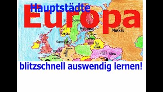 schulfritzWumms Europas Hauptstädte blitzschnell auswendig lernen [upl. by Adolf]