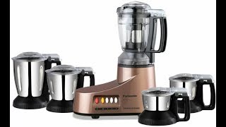 Unboxing Panasonic Mixer Grinder MX AC555 5 Jars Metallic Bronze [upl. by Newob]