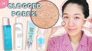 Best 4 Tips to Minimize LARGE Pores Whiteheads Blackheads amp Acne [upl. by Saunderson118]