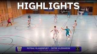 Futsal Klagenfurt  Inter Klessheim Highlights [upl. by Zach]