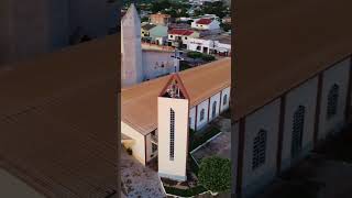 Tocando o sino da igreja matriz de Nova Canaã do Norte [upl. by Obocaj686]