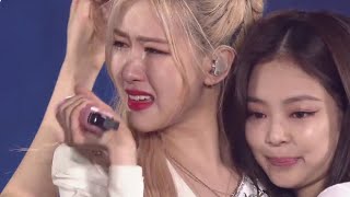 BLACKPINK MOMENTS I FIND PAINFUL TO WATCH  BLACKPINK CRYING MOMENTS [upl. by Aretha781]