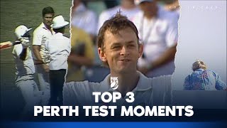 57ball CENTURY 😱 Top 3 Perth Test moments  The Big Break  Fox Cricket [upl. by Burlie]