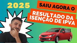 IPVA COMO CONSULTAR NO SIVEI O RESULTADO DO PEDIDO DE ISENÇÃO DE IPVA PARA PCD AUTISTA em 2025 [upl. by Anglim734]