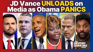 JD Vance UNLOADS on Media as Obama PANICS [upl. by Spatz]