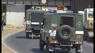 Alarmowo Patrol Saperski  wywóz niewybuchu z ulicy Kołobrzeskiej w Gdańsku [upl. by Crane]