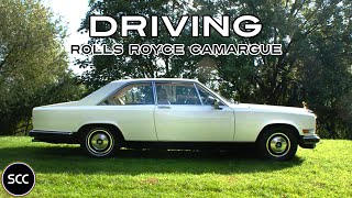 ROLLSROYCE CAMARGUE  Test drive in top gear  Subtle Rolls Royce V8 Engine sound  SCC TV [upl. by Llerred]