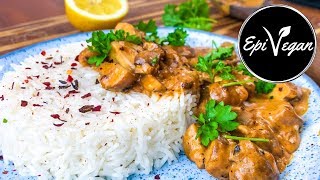 Perfect Vegan dinner  Mushroom Stroganoff [upl. by Hendren]