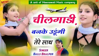 chilgadi banke chalungi tere sath चीलगाडी़ बनके उडूंगी तेरे साथ chilgadi song √ balli bhalpur [upl. by Kciv934]