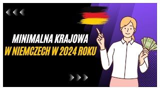 Minimalna krajowa w Niemczech w 2024 roku Oto stawki brutto i netto [upl. by Ynnep]