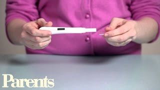 How to Take a First Response Pregnancy Test  Parents [upl. by Ydok]