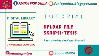 TUTORIAL UPLOAD FILE SKRIPSITESIS KE DIGILIB UNILA YANG BENAR [upl. by Latsirc437]