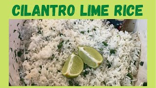 Cilantro Lime Rice A simple and flavorful side dish [upl. by Nileuqcaj7]