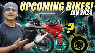 Top 20 Best Upcoming Bikes In 2024 ⚡Hero Mavrick 440 TVS RTR RR200 Ola Bike amp More [upl. by Nnagem]