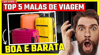 🔴As 5 Melhores Malas de Viagem  Mala 10Kg  BARATO COM QUALIDADE Qual Mala de Viagem Comprar [upl. by Elianora]