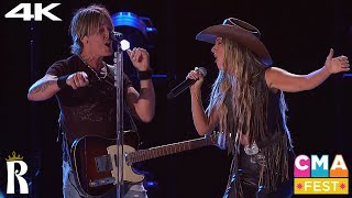 Keith Urban feat Lainey Wilson  Messed Up As Me  GO HOME W U  Live  The CMA Fest 2024 [upl. by Kalbli692]