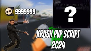 Krush PVP script  Hitbox  Pastebin Work  mobile  Pc [upl. by Dilahk]