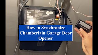 Chamberlain garage door opener  Easy programming  Amazon [upl. by Enitselec]