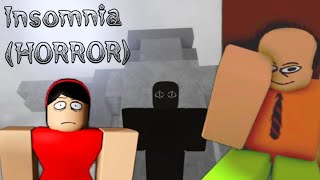 INSOMNIA Horror  Full Walkthrough roblox [upl. by Shannah]