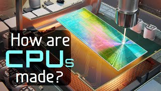 How are Microchips Made 🖥️🛠️ CPU Manufacturing Process Steps [upl. by Ecertap]