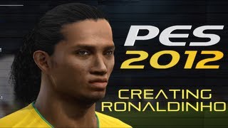 Creating Ronaldinho PES 2012  Starting from Scratch [upl. by Melone423]