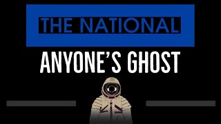 The National • Anyones Ghost CC 🎤 Karaoke Instrumental Lyrics [upl. by Eednak]