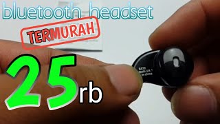 TERMURAH headset bluetooth berkualitas [upl. by Ardek794]