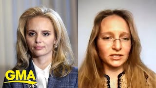 Closer look at Putin’s daughters as Kremlin insiders influencers hit with sanctions l GMA [upl. by Dnaleel]