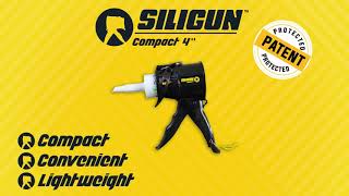 Siligun Compact 4quot Dripless Caulking Gun [upl. by Fisuoy]