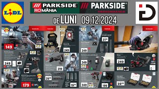 LIDL de LUNI 09122024  PARKSIDE® PERFORMANCE 20V [upl. by Assena]