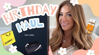 HUGE 27th birthdayÂ haul YSL ADANOLA  MORE ğŸ [upl. by Ala]