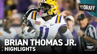 Brian Thomas Jr Highlights  Jacksonville Jaguars  NFL Draft [upl. by Kaliope437]