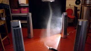 DIY tornado with a powerful vortex center [upl. by Spiro]