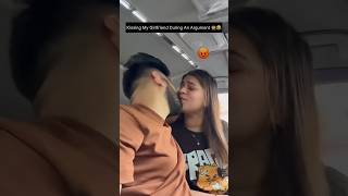 Kissing My Girlfriend During An Argument 🙈😂 viralvideo trending shorts [upl. by Eatnod]