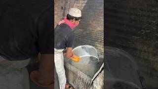 Aluminum big cooking pot making process shorts amazing handmade [upl. by Salita]