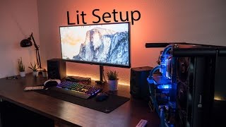 Mein Gaming  Work Setup Teil 3  Kleinzeug und Beleuchtung [upl. by Kcorb]