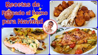 🎅Recetas Faciles de Pescado al Horno para Navidad ¡Exquisitas [upl. by Scrope]